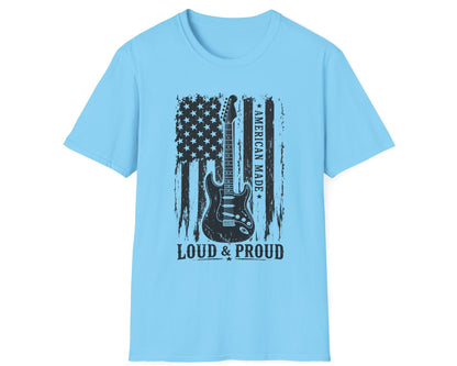 Electric American Tee - Gildan Softstyle