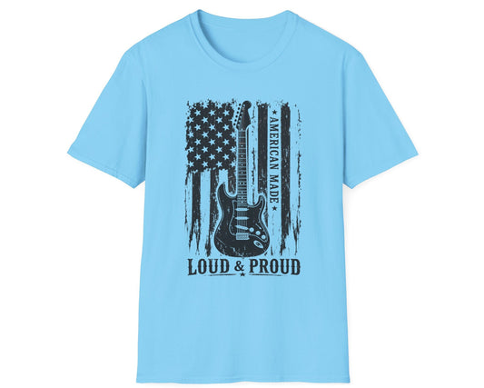 Electric American Tee - Gildan Softstyle