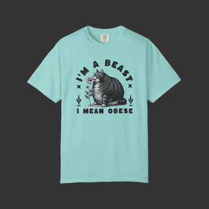 Obese Beast Cat T-shirt