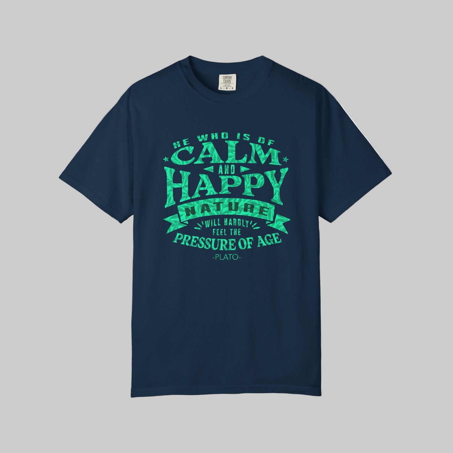 Calm Happy Aging Wisdom T-Shirt