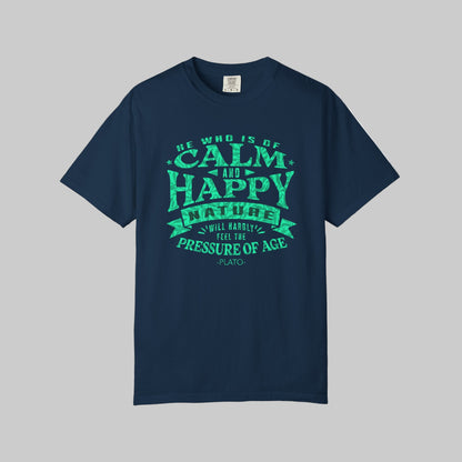 Calm Happy Aging Wisdom T-Shirt