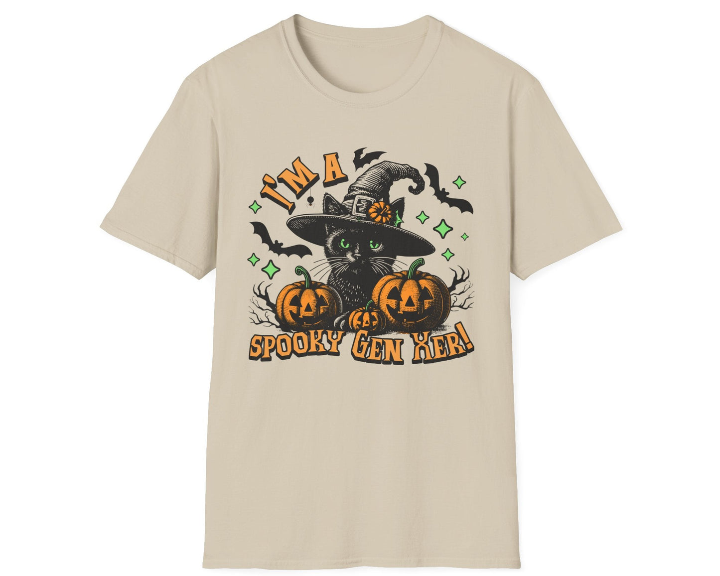 Spooky Gen Xer Tee - Gildan Softstyle