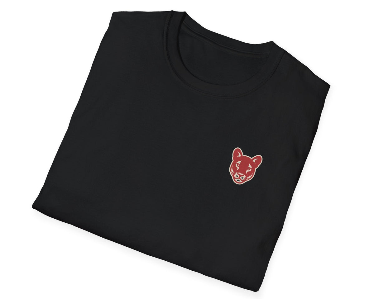 Cougar Alert Tee - Back + Pocket-style Design - Gildan Softstyle