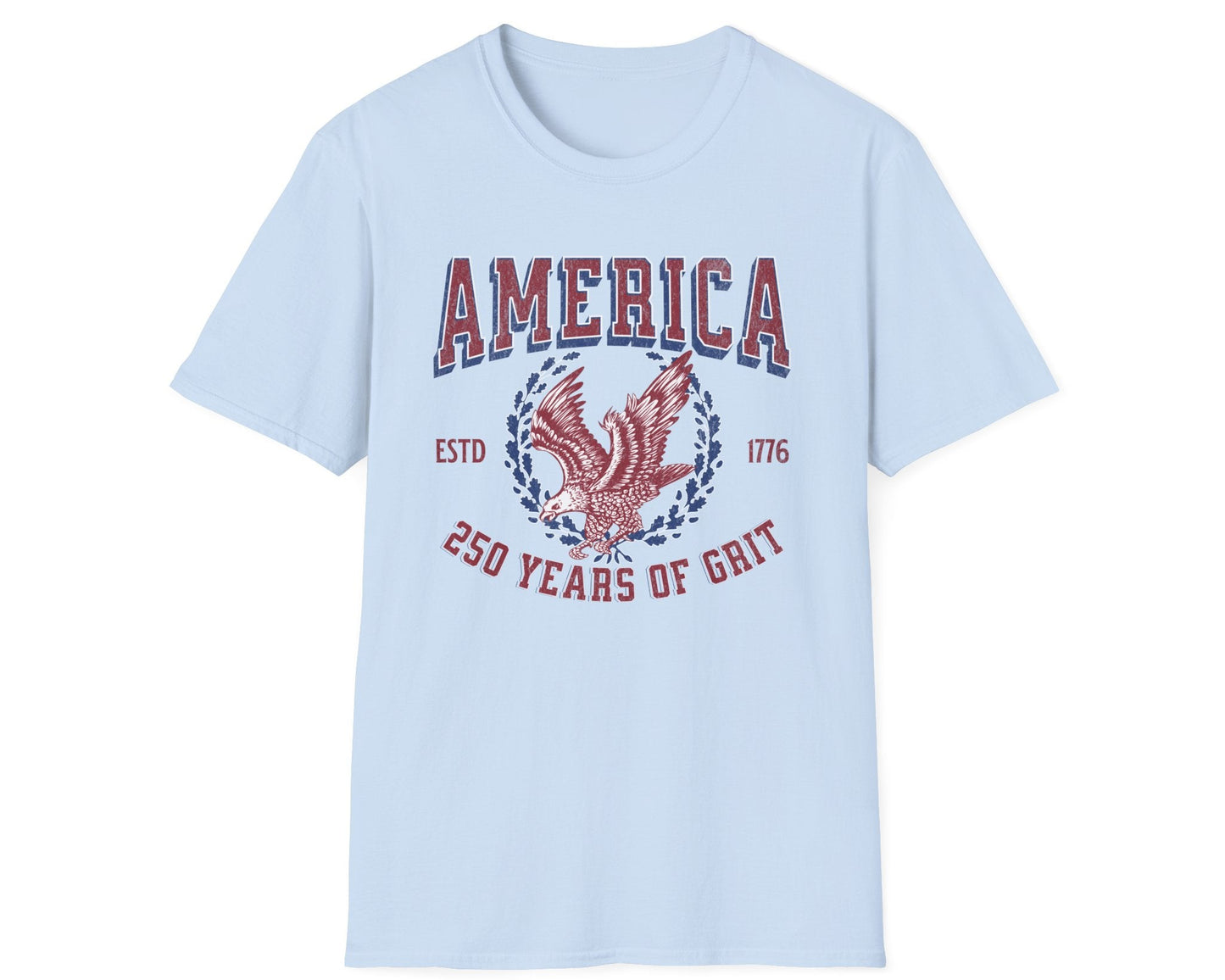 America 250 Years of Grit Tee - Gildan Softstyle