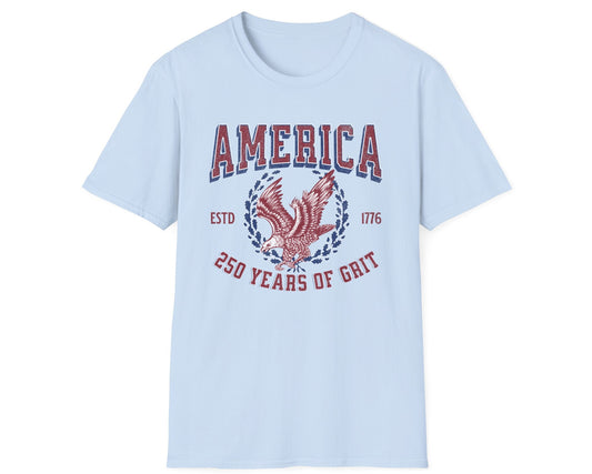 America 250 Years of Grit Tee - Gildan Softstyle
