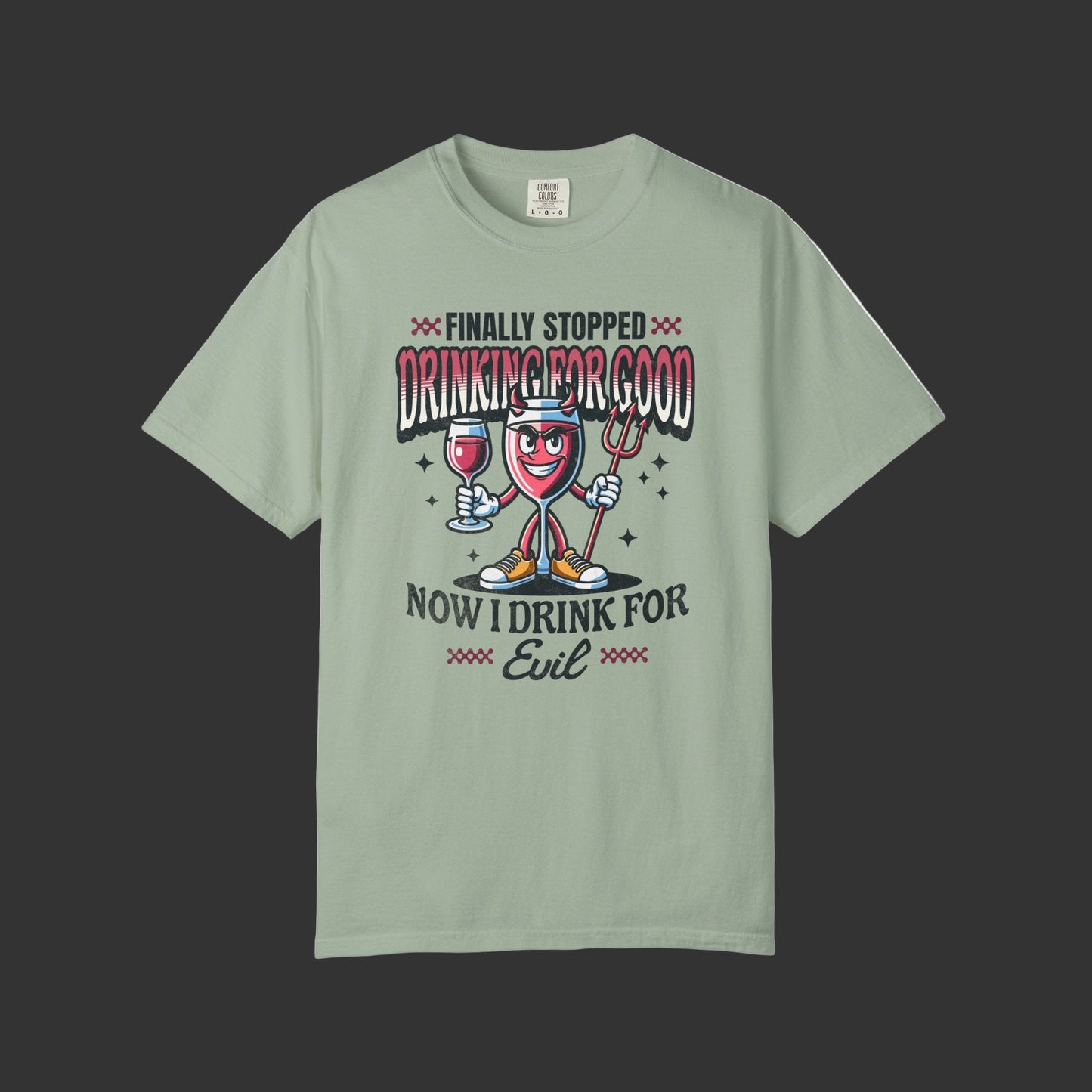 Mascot Wine Drinker T-Shirt