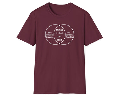 Things I Blurt Out Loud Tee - Gildan Softstyle