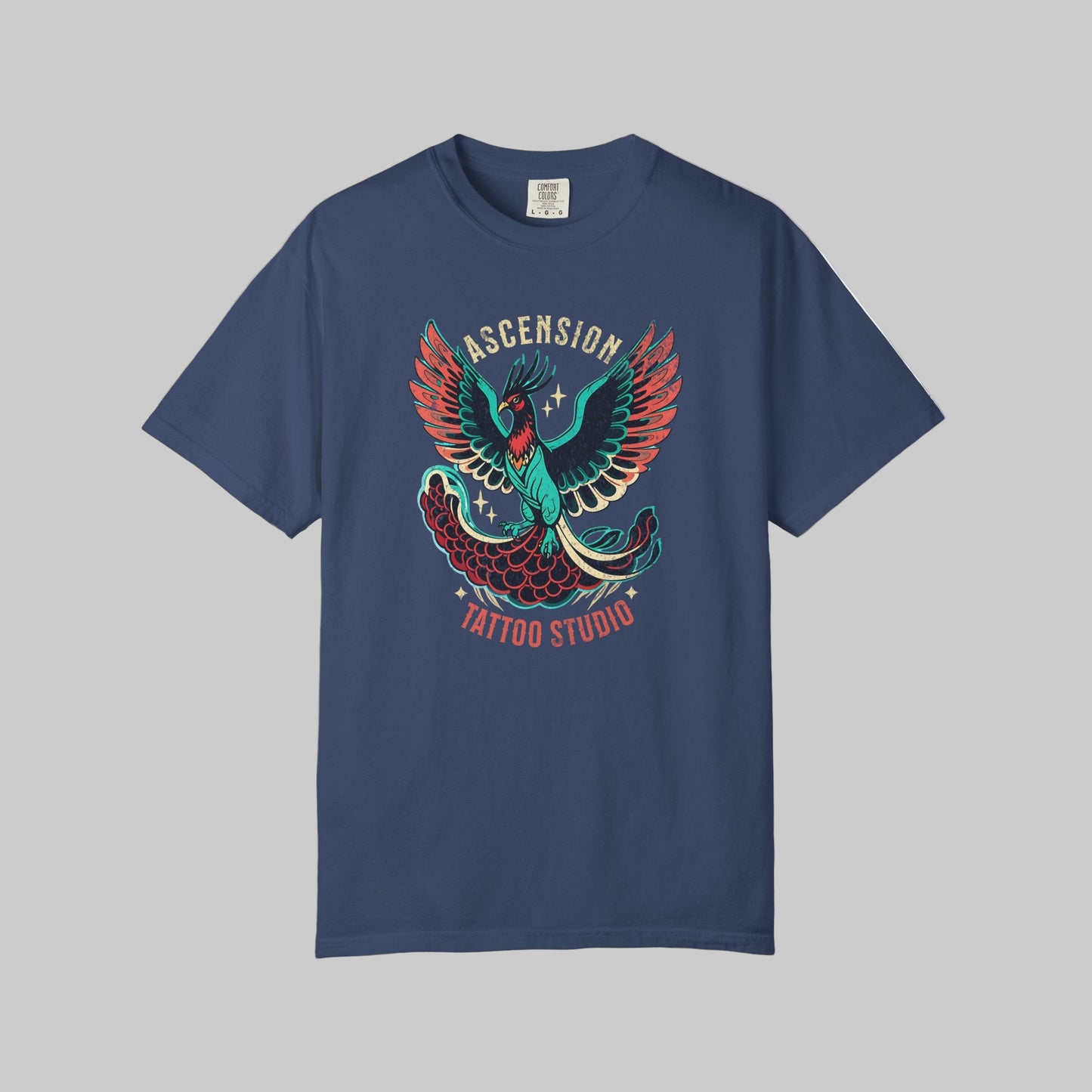 Vintage Tattoo Phoenix Rising T-Shirt