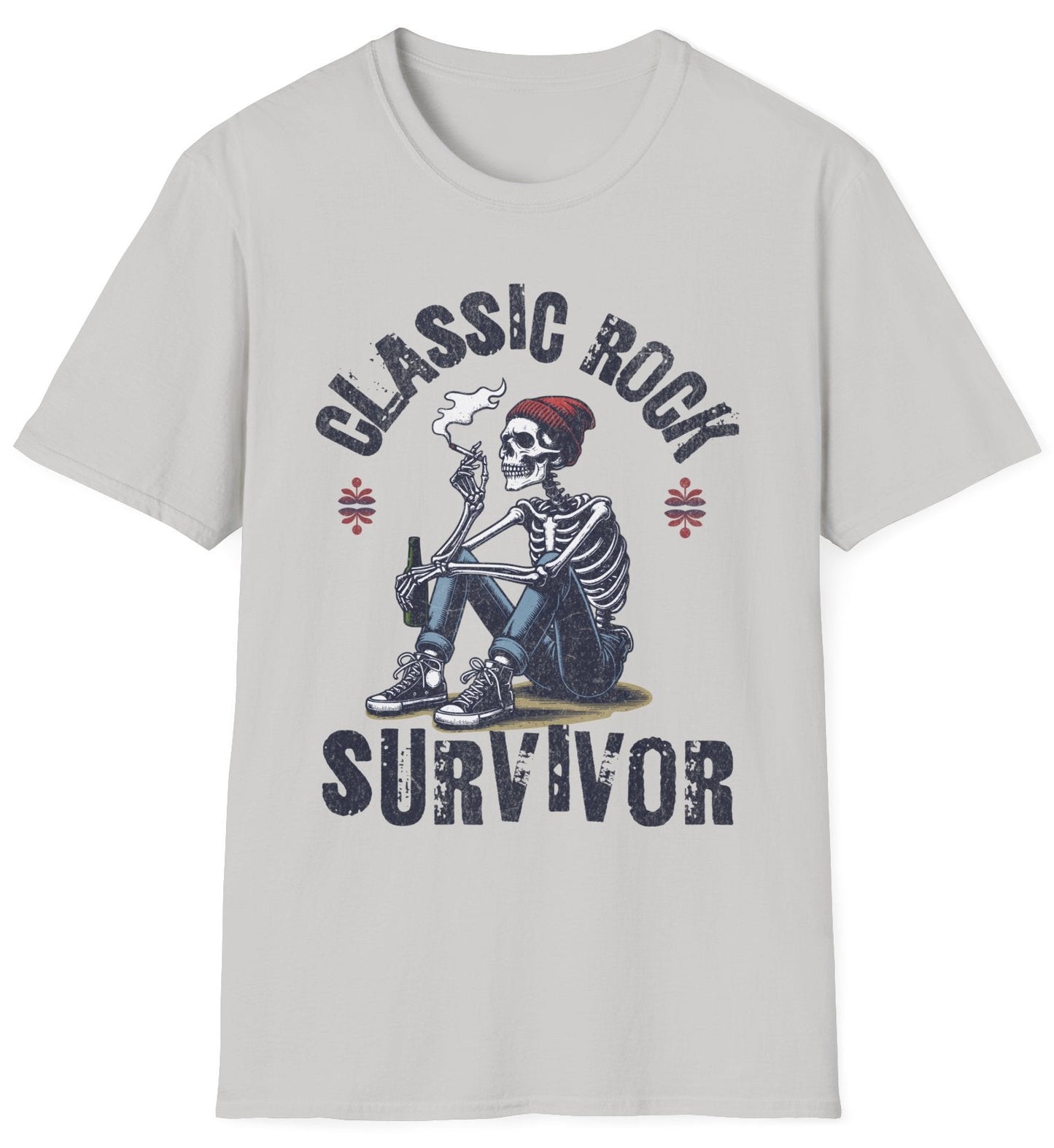 Classic Rock Survivor Tee - Gildan Softstyle