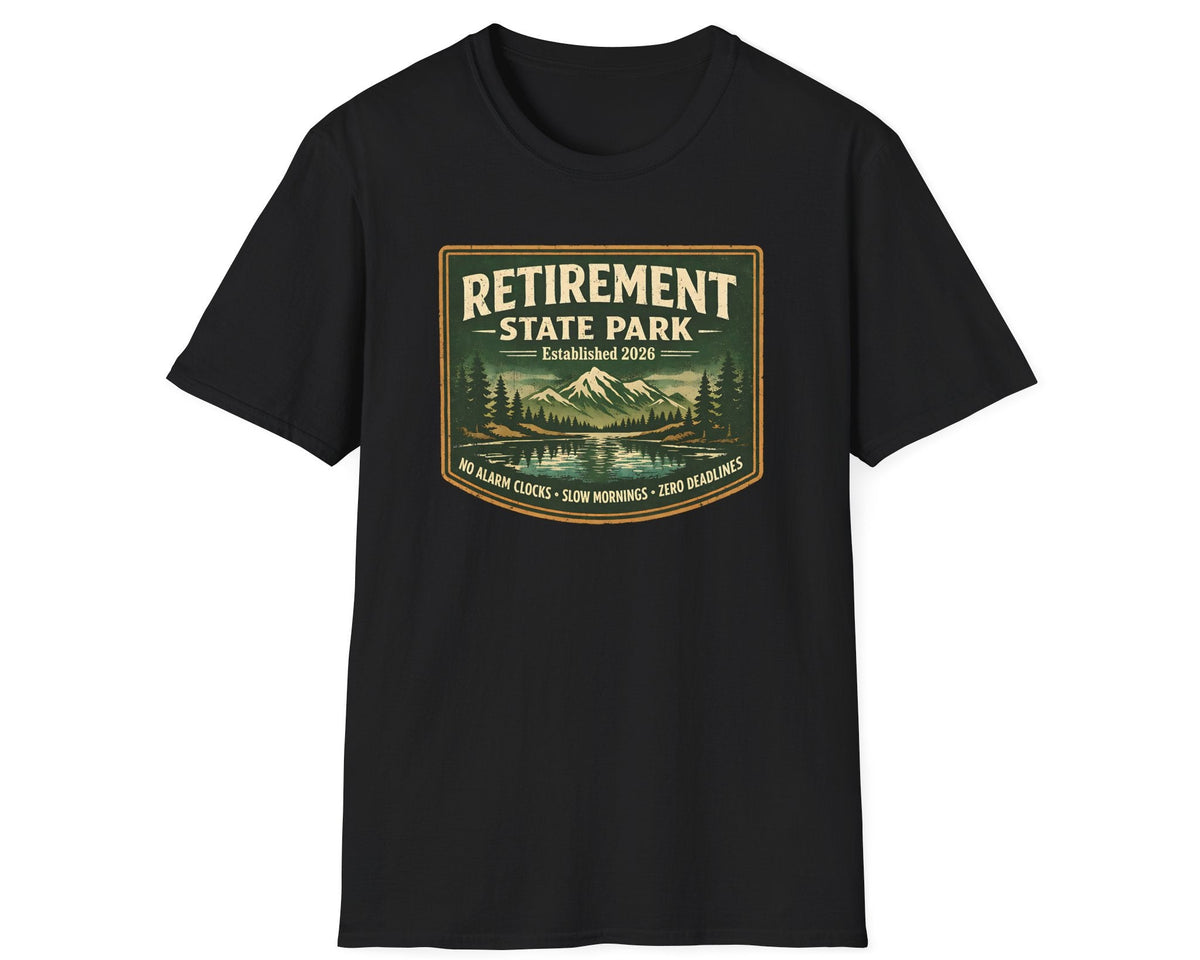 Retirement State Park Tee - Gildan Softstyle