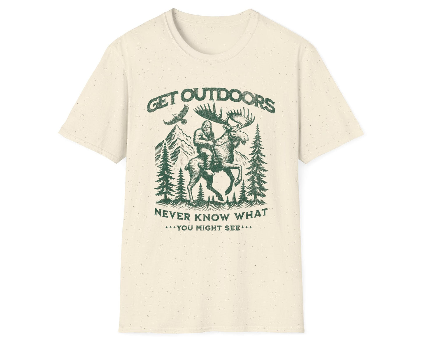 Get Outdoor Sasquatch Tee - Gildan Softstyle