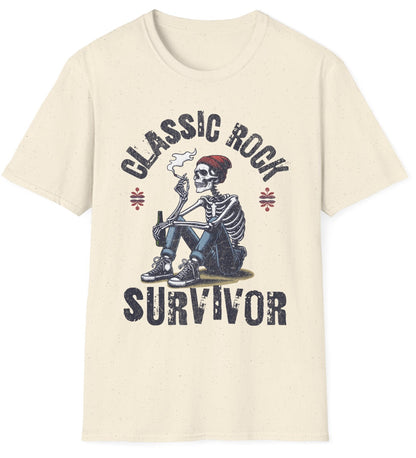 Classic Rock Survivor Tee - Gildan Softstyle