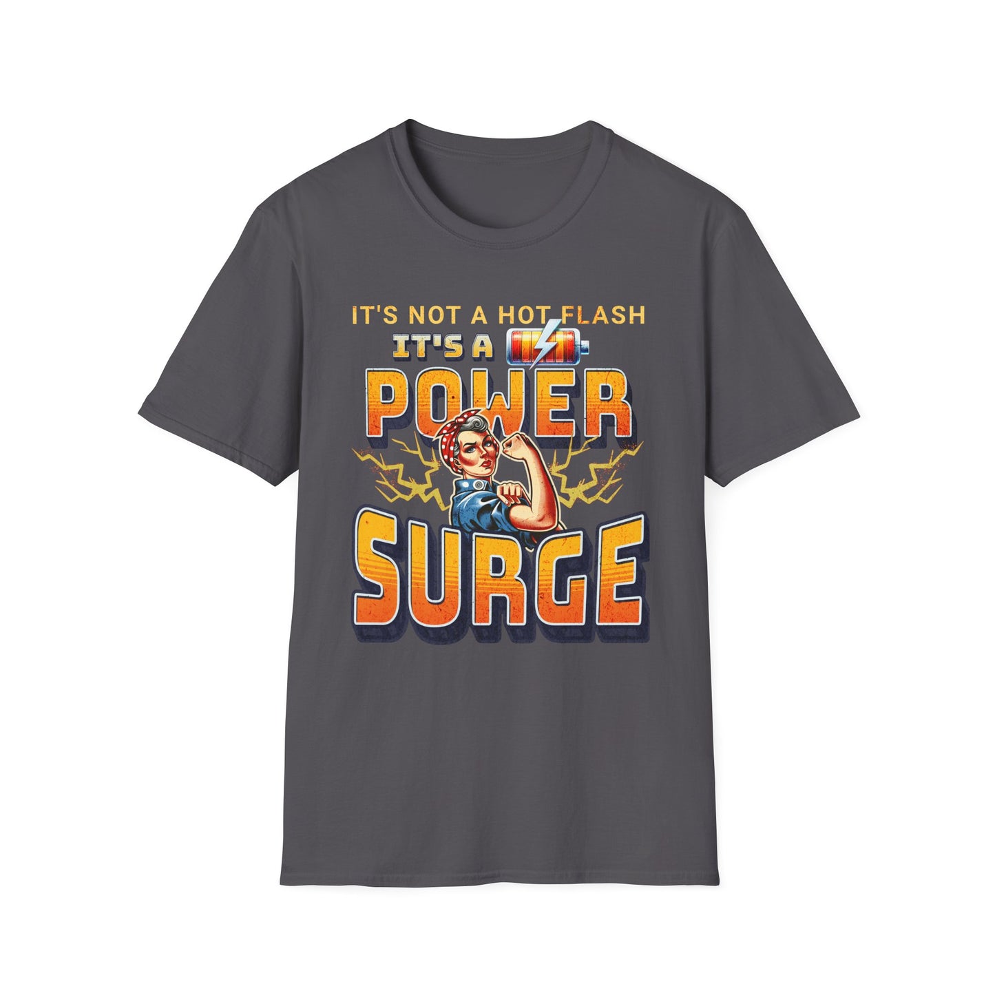 Hot Flash Power Surge Tee - Gildan Softstyle