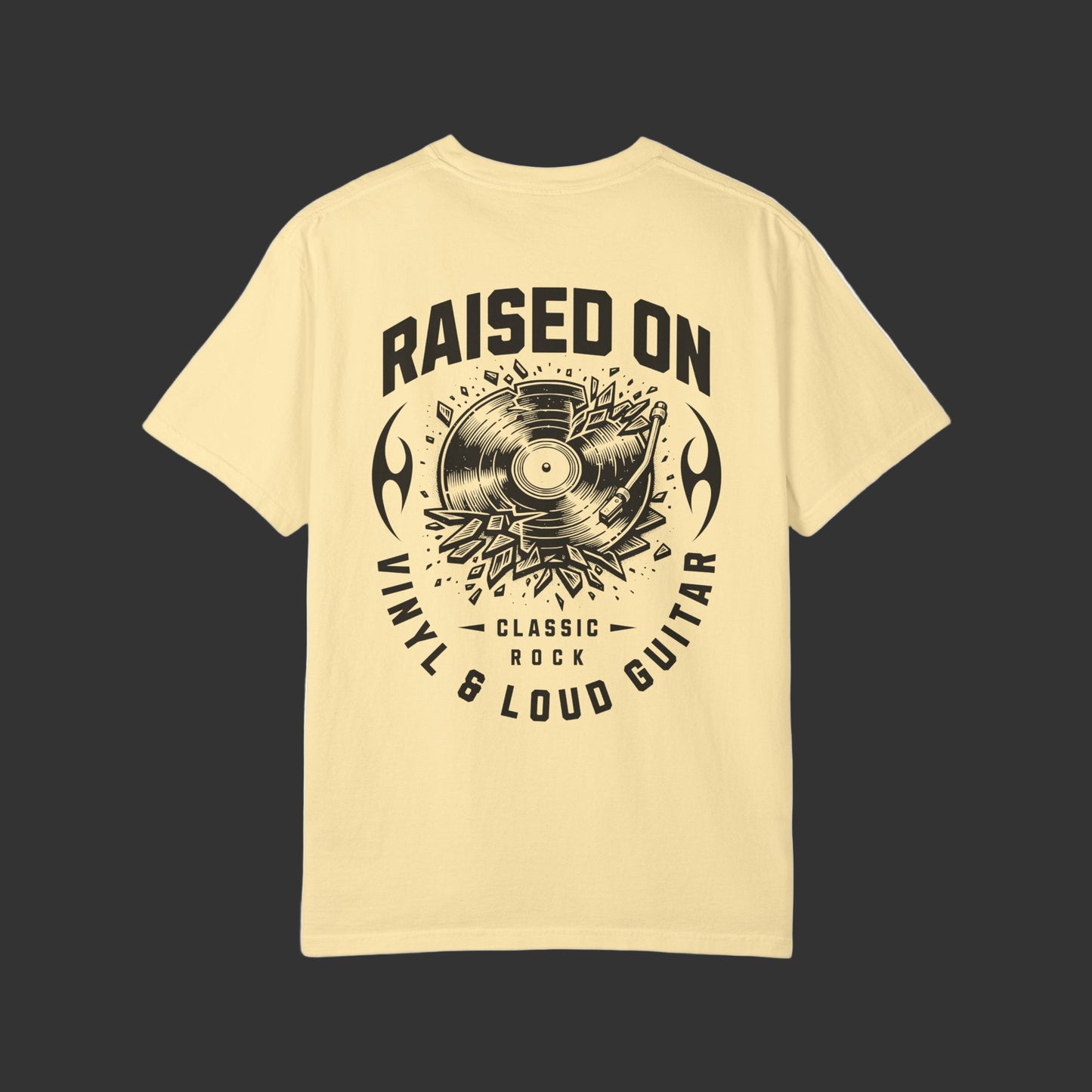 Raised on Vinyl & Loud Guitar T-Shirt