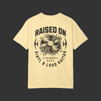 Raised on Vinyl & Loud Guitar T-Shirt