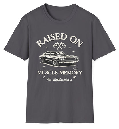 Raised on Muscle Memory Tee - Gildan Softstyle