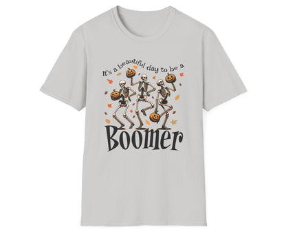 Beautiful Boomer Skeleton Tee - Gildan Softstyle