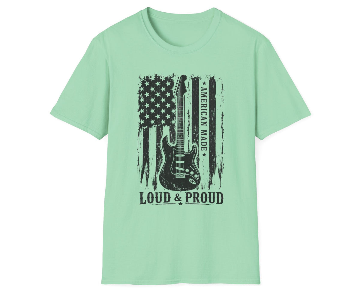 Electric American Tee - Gildan Softstyle