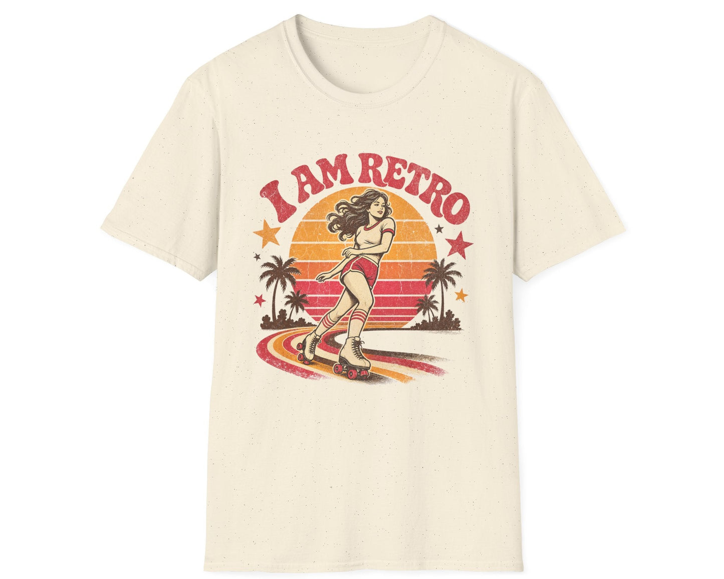 Retro Roller Tee - Gildan Softstyle