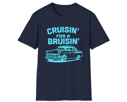 Cruisin' for a Bruisin' Classic Car Tee - Gildan Softstyle