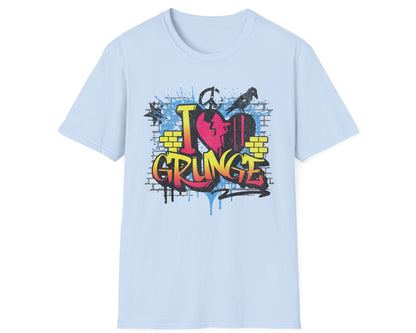 Graffiti Grunge Tee - Gildan Softstyle
