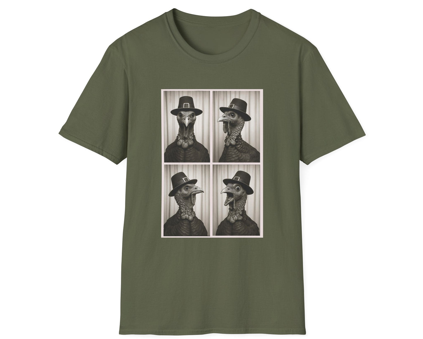 Turkey Photobooth Tee - Gildan Softstyle