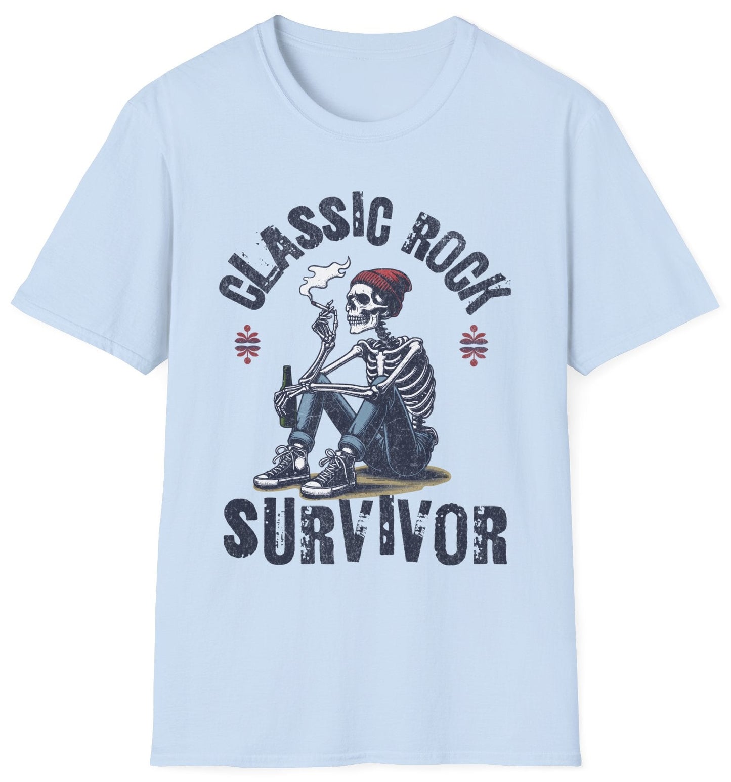 Classic Rock Survivor Tee - Gildan Softstyle