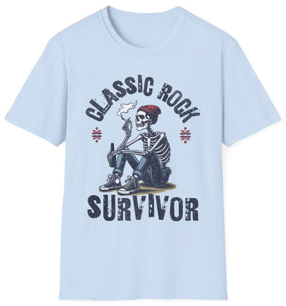 Classic Rock Survivor Tee - Gildan Softstyle
