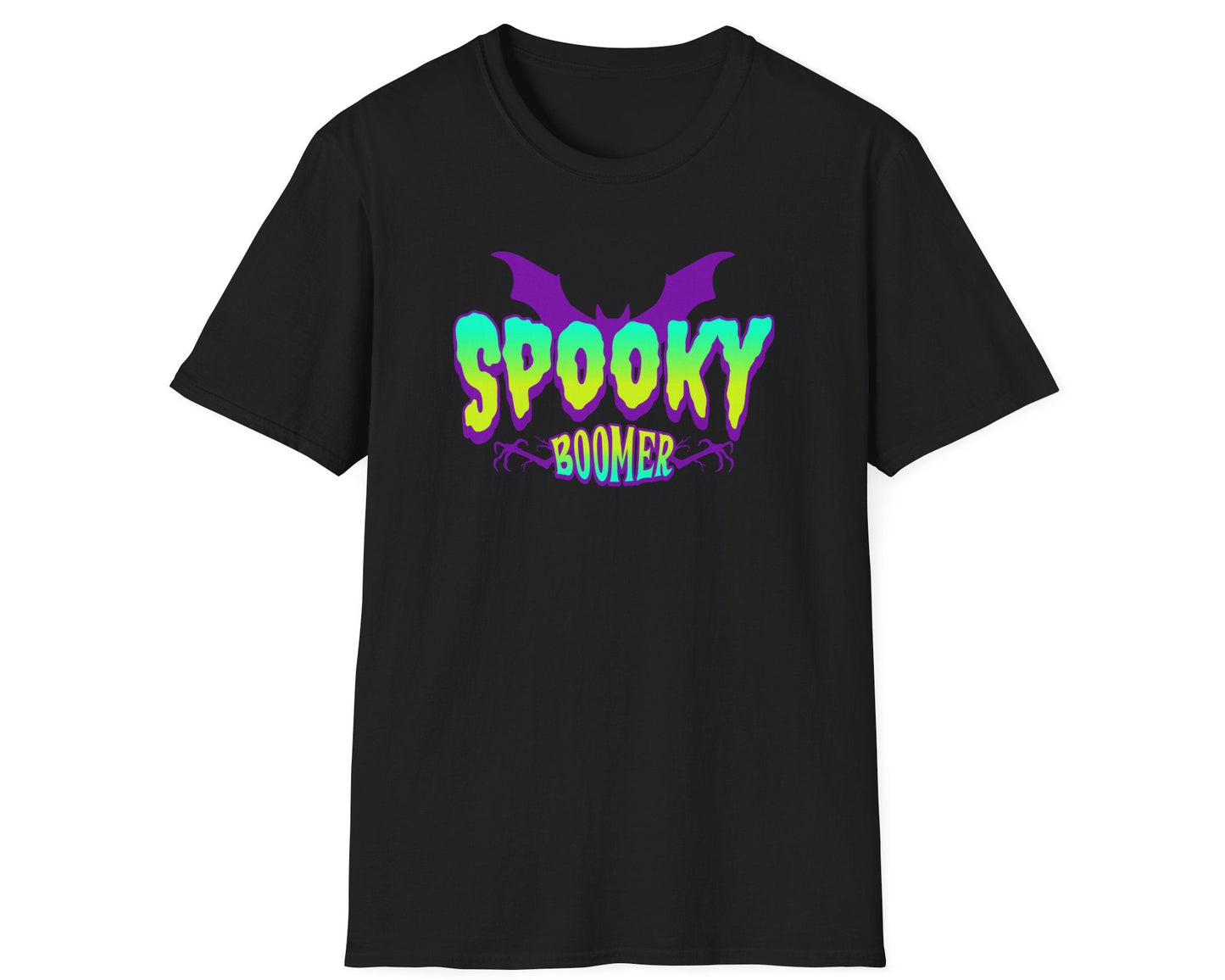 Spooky Boomer Halloween Tee - Gildan Softstyle