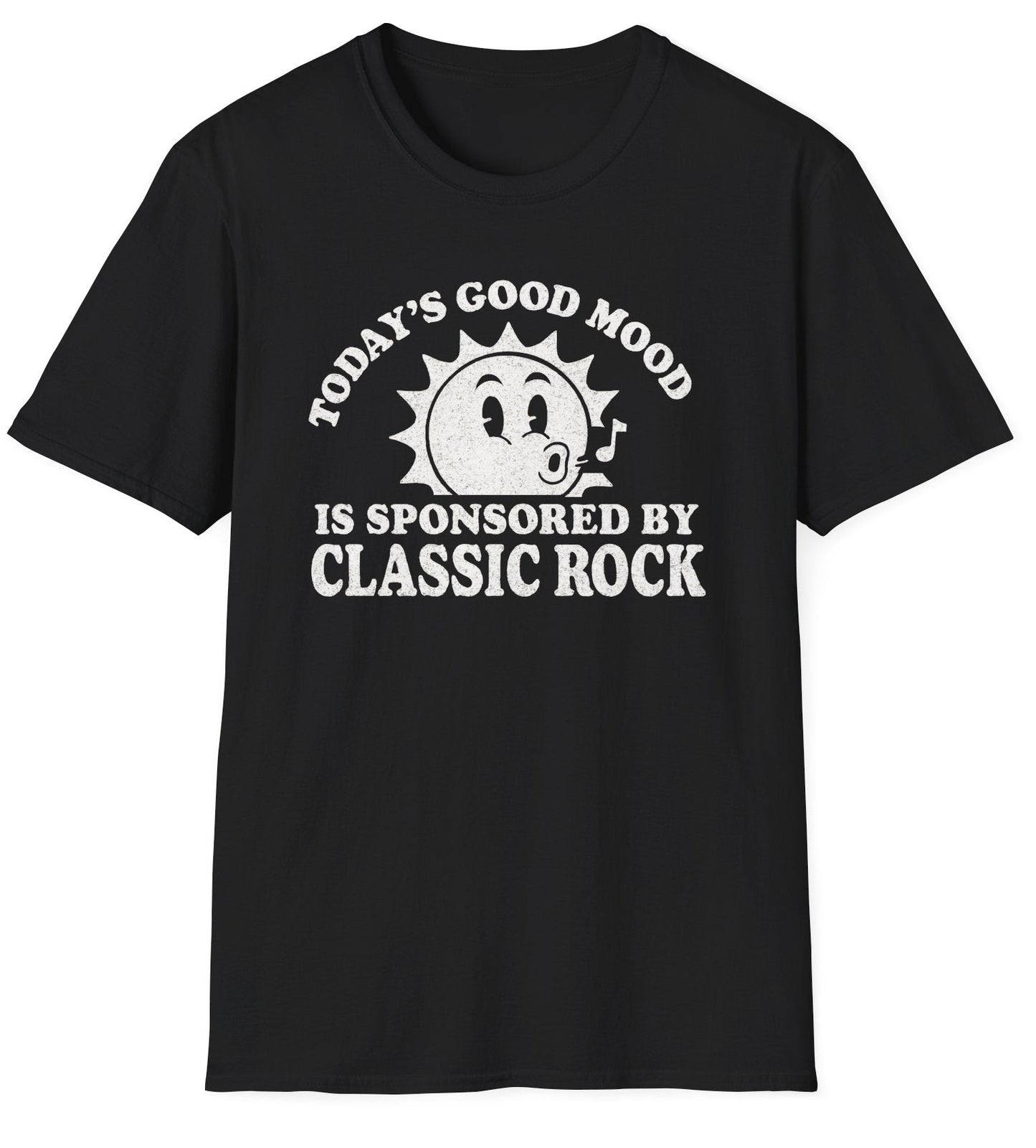 Good Mood Sponsored by Classic Rock Tee - Gildan Softstyle