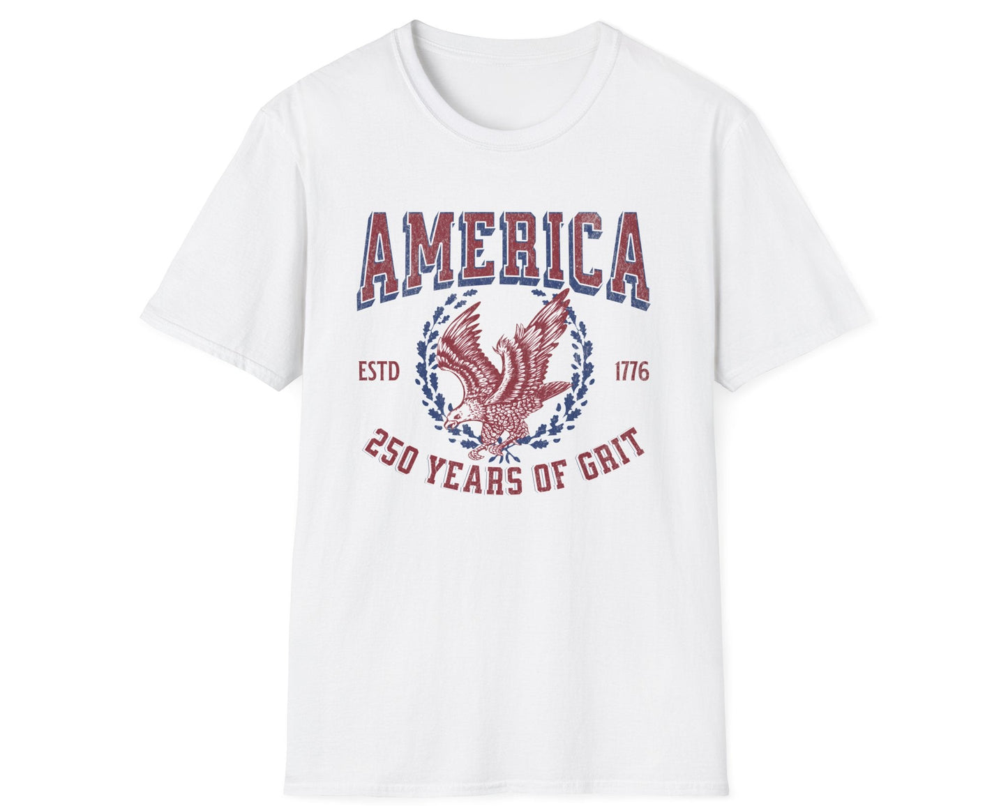 America 250 Years of Grit Tee - Gildan Softstyle
