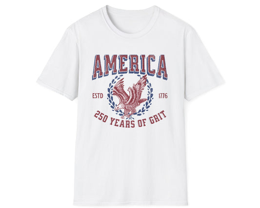 America 250 Years of Grit Tee - Gildan Softstyle