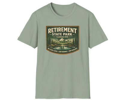 Retirement State Park Tee - Gildan Softstyle