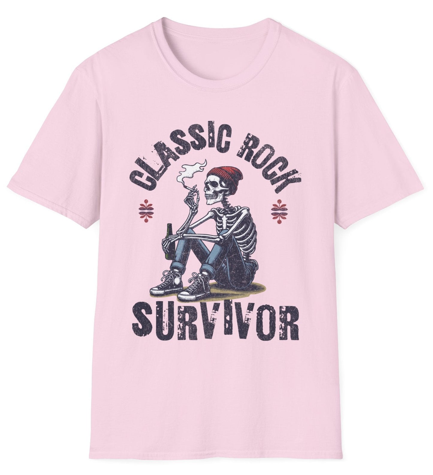 Classic Rock Survivor Tee - Gildan Softstyle