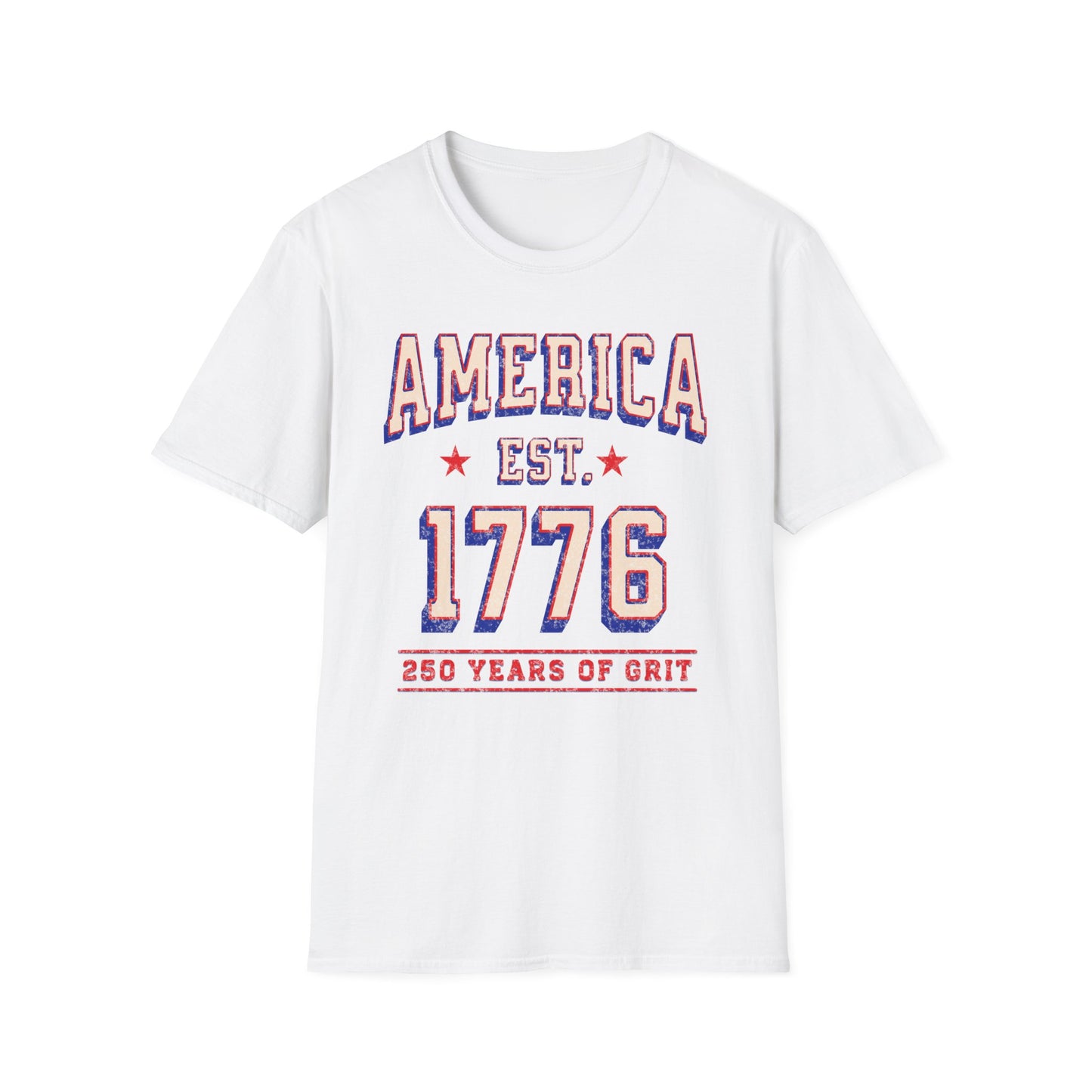 America Est. 1776 Tee - Gildan Softstyle