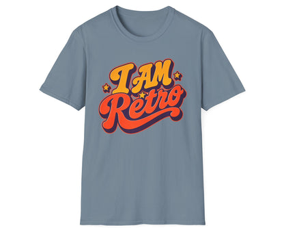 I Am Retro Tee - Gildan Softstyle