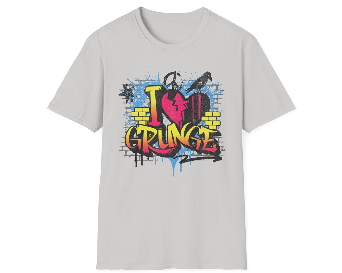 Graffiti Grunge Tee - Gildan Softstyle