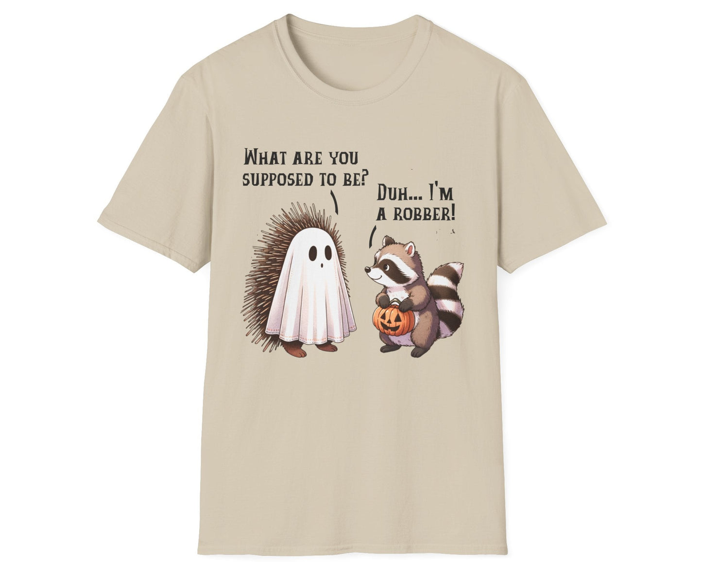Raccoon Robber Tee - Gildan Softstyle