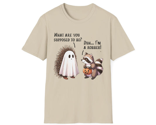 Raccoon Robber Tee - Gildan Softstyle