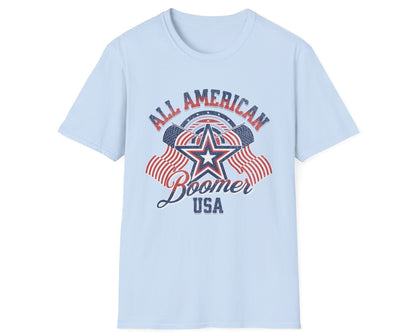 All American Boomer Tee - Gildan Softstyle