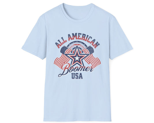 All American Boomer Tee - Gildan Softstyle