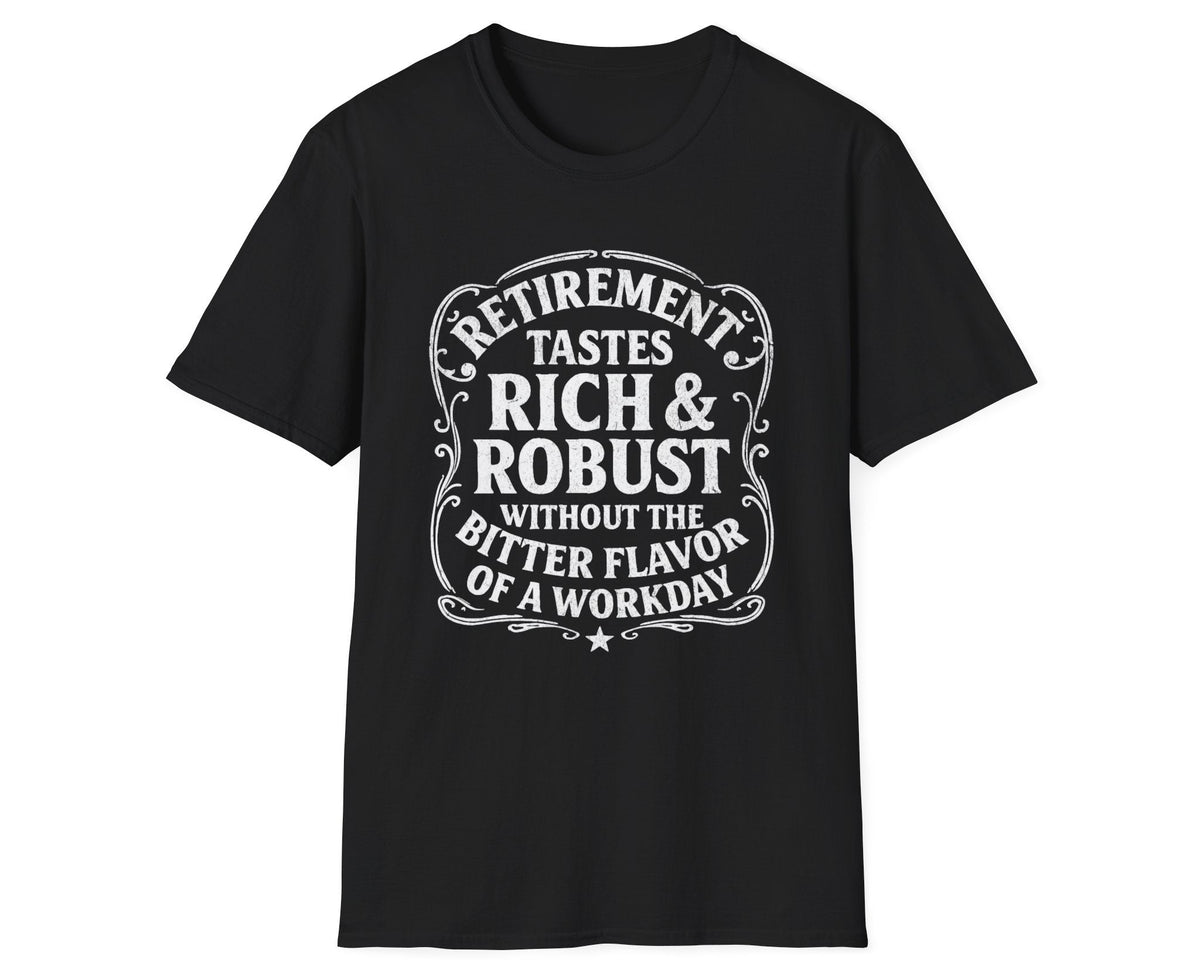 Retirement Label Tee - Gildan Softstyle