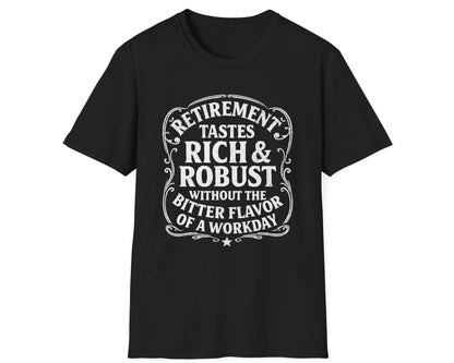Retirement Label Tee - Gildan Softstyle