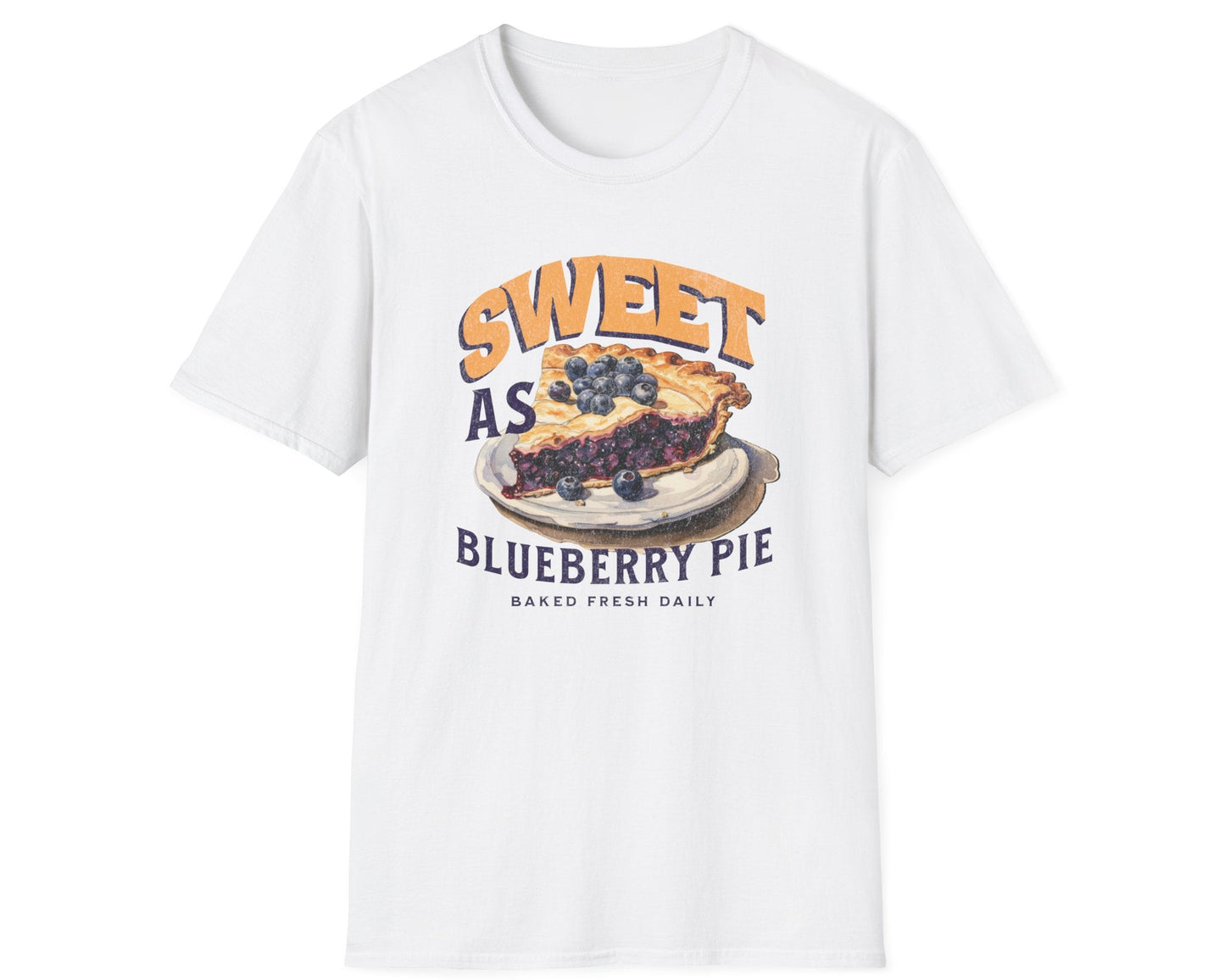 Sweet as Blueberry Pie - Gildan Softstyle