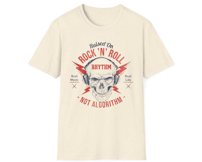 Rock 'N' Roll Rhythm Tee - Front Design - Gildan Softstyle