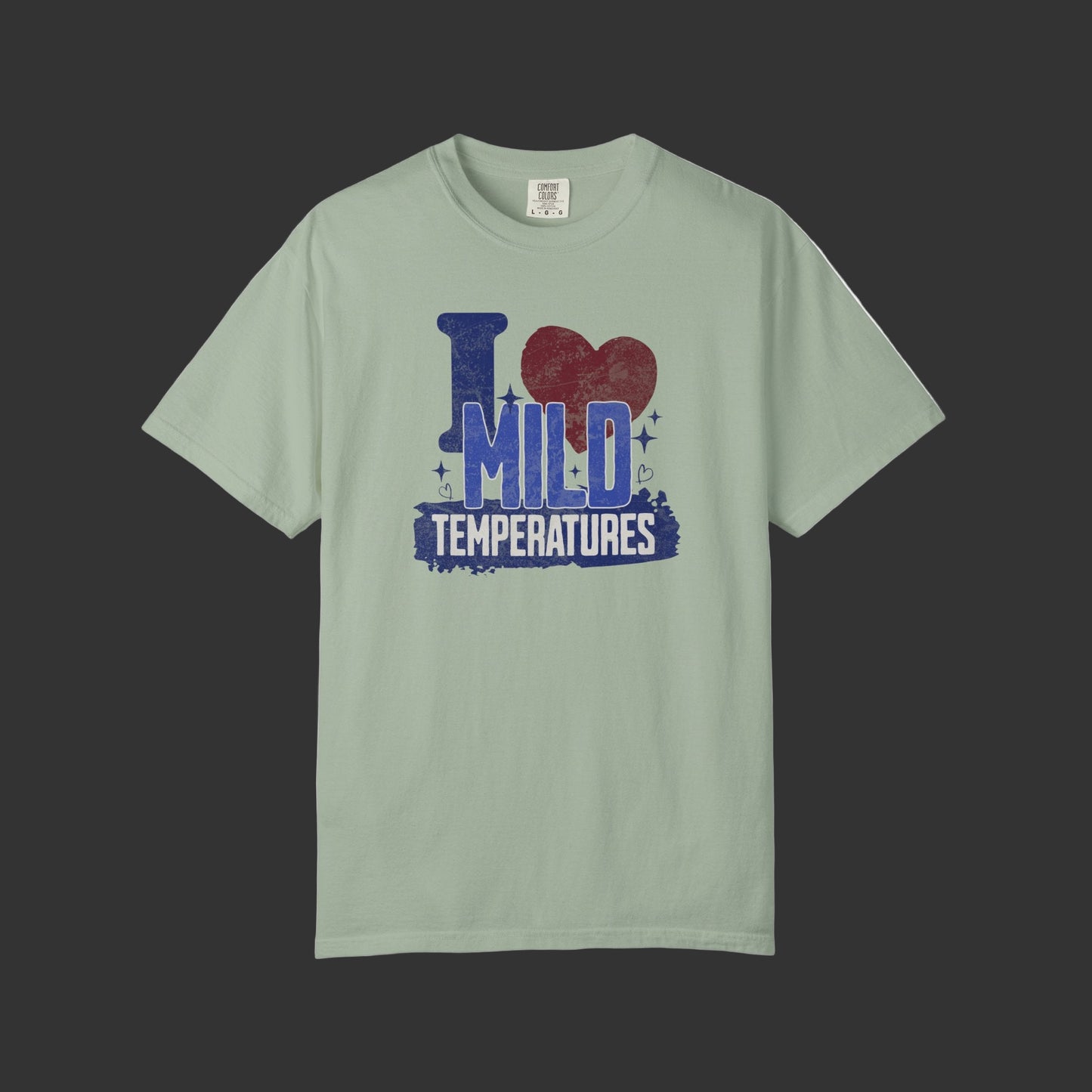 Heart Mild Temperatures Comfort Colors® T-Shirt