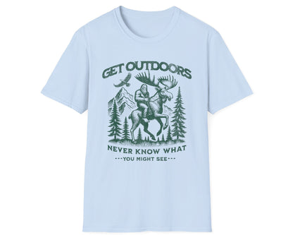 Get Outdoor Sasquatch Tee - Gildan Softstyle