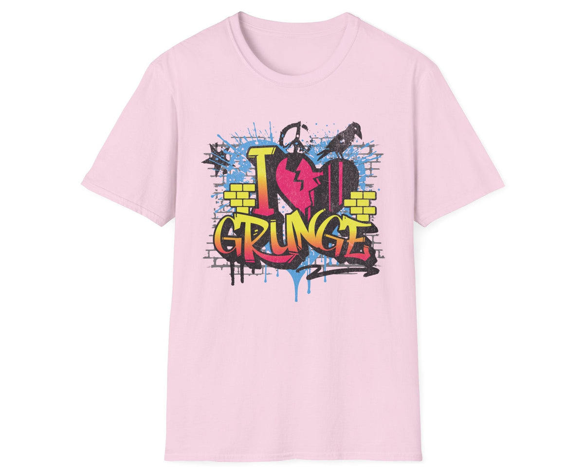 Graffiti Grunge Tee - Gildan Softstyle