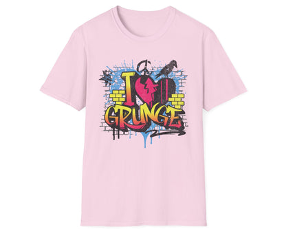 Graffiti Grunge Tee - Gildan Softstyle