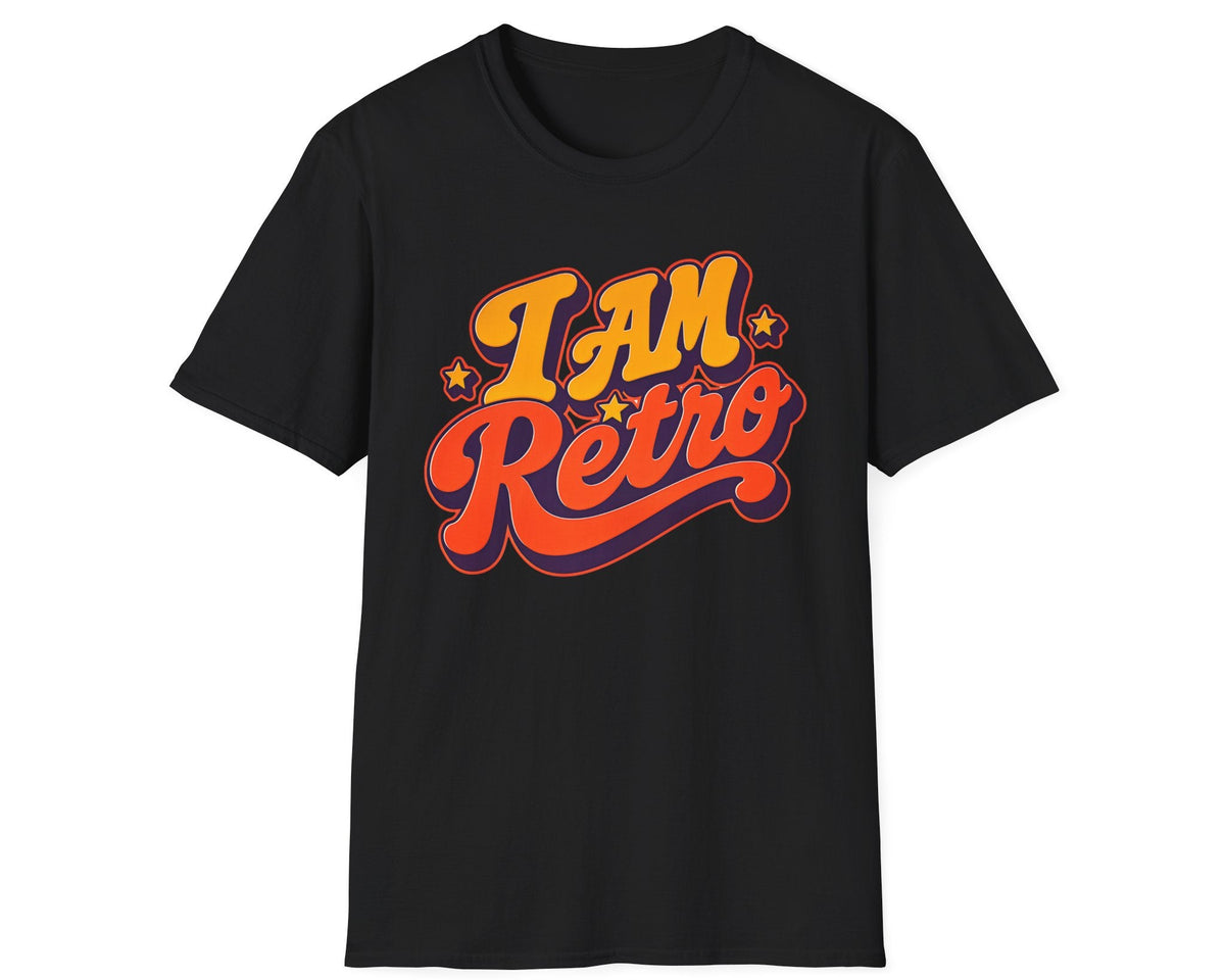 I Am Retro Tee - Gildan Softstyle